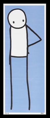 Lot 124a - Stik (British 1979-), 'Hip (Blue)', 2013