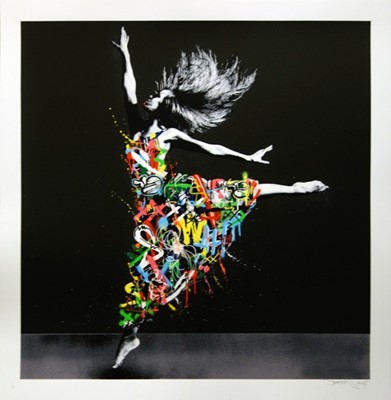 Lot 260a - Martin Whatson (Norwegian 1984-), 'Dancer (Black)', 2015