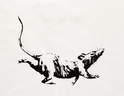 Lot 277 - Banksy (British 1974-), 'GDP Rat', 2019