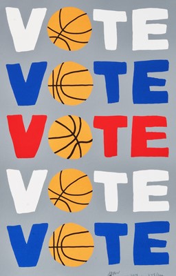 Lot 231 - Jonas Wood (American 1977-), 'Vote', 2018