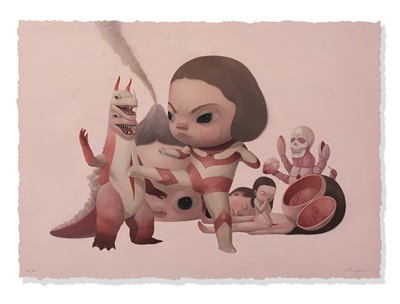 Lot 58 - Roby Dwi Antono (Indonesian 1990-), 'Epic Fight', 2021