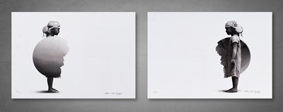 Lot 132 - Schoony (British 1974-), 'Double Shield', 2020