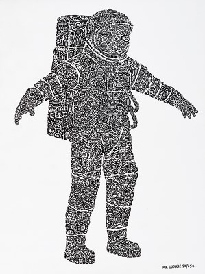 Lot 322 - Mr Doodle (British 1994-), 'Astrodoodle', 2017