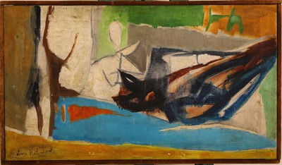Lot 216 - Ivon Hitchens (British b.1893-d.1979), Allegory, circa 1930