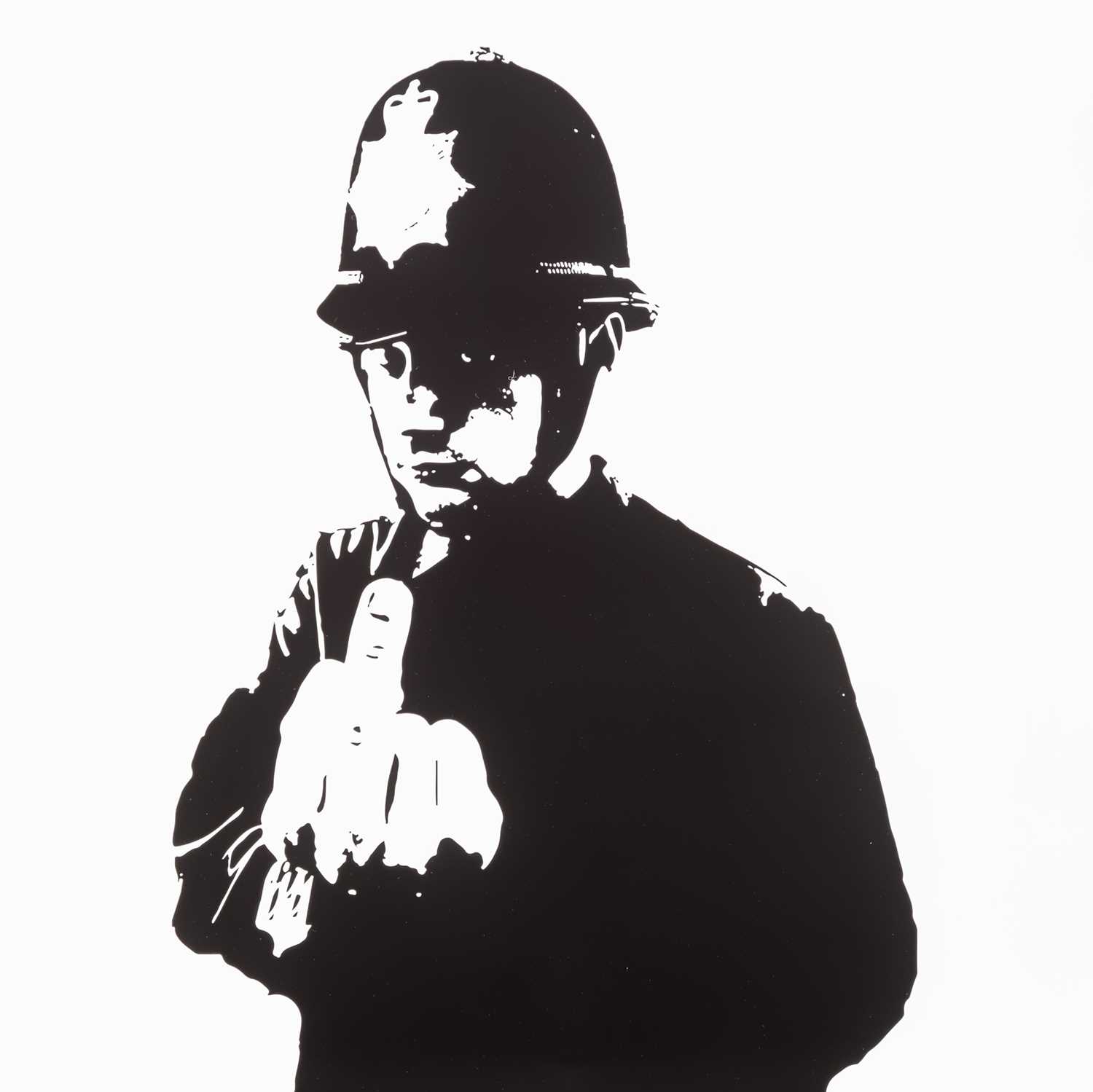 Lot 94 - Banksy (British 1974-), 'Boys In Blue', 2015