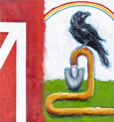 Lot 215 - Hunter Potter (American 1990-), 'The Death Of Hard Work', 2020