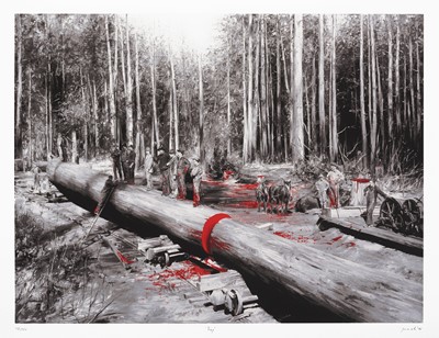 Lot 88 - Paco Pomet (Spanish 1970-), 'Rojo', 2015
